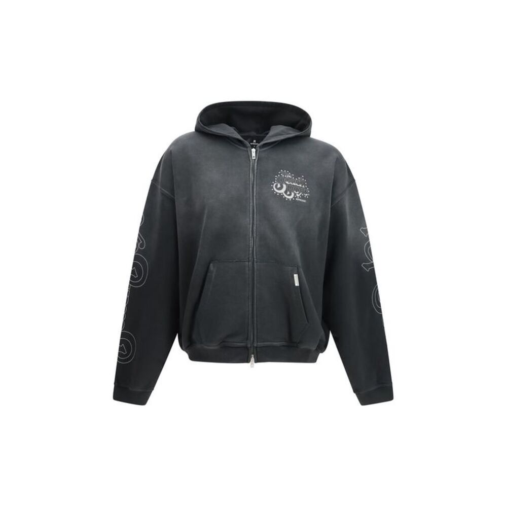 Represent Gray Cotton Men's Sweatshirt